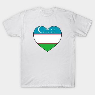 Heart - Uzbekistan T-Shirt